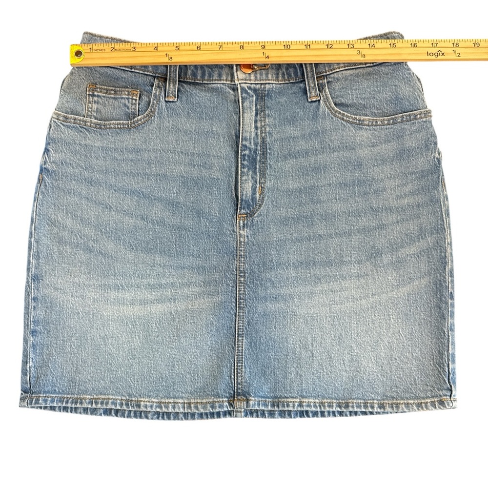 Universal Thread‎ Light Blue Denim Pencil Skirt - Picture 3 of 7